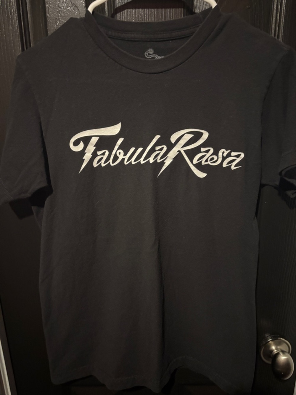 Black Logo Short Sleeve Tee